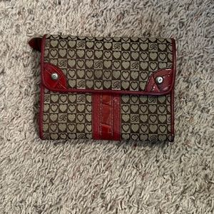 Brighton Leather and Canvas Wallet